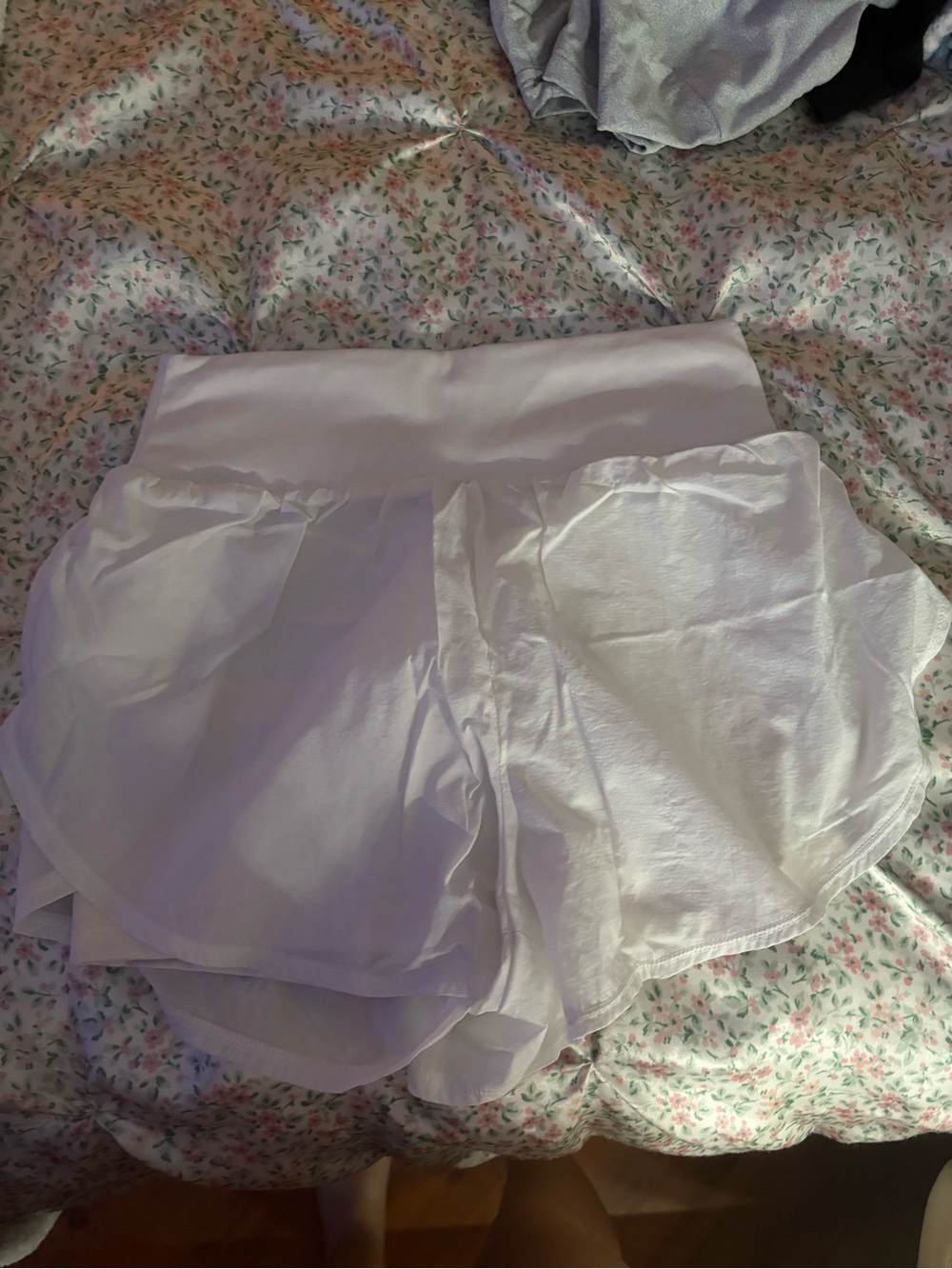 all in motion White Lightweight Athletic Shorts